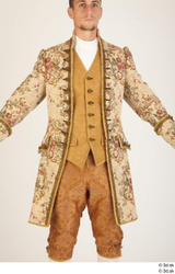 Upper Body Man White Historical Jacket Costume photo references